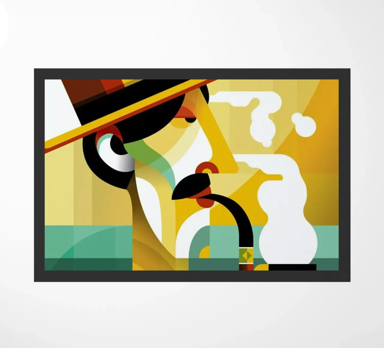 A man with a pipe zerbino da Oscar Odd Diodoro