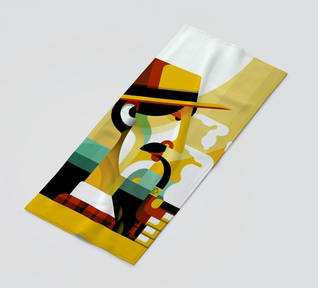 A man with a pipe telo mare da Oscar Odd Diodoro