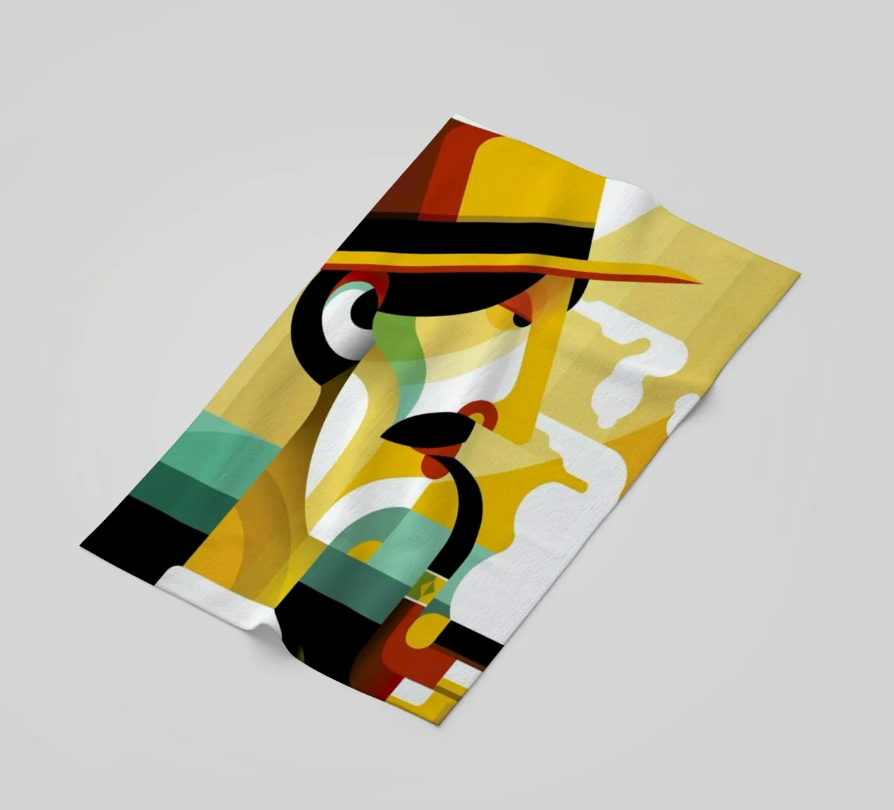 A man with a pipe telo mare da Oscar Odd Diodoro