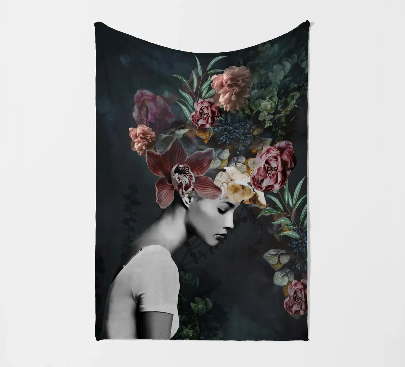 Bloom 10 fleece blanket by dada22