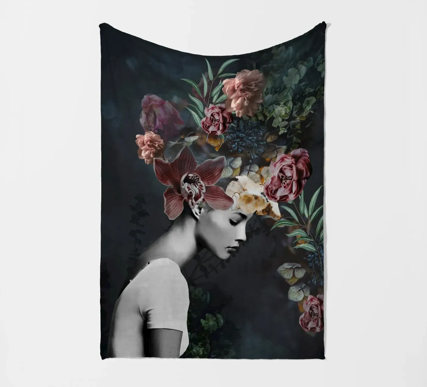 Blüte 10 Fleecedecke von dada22