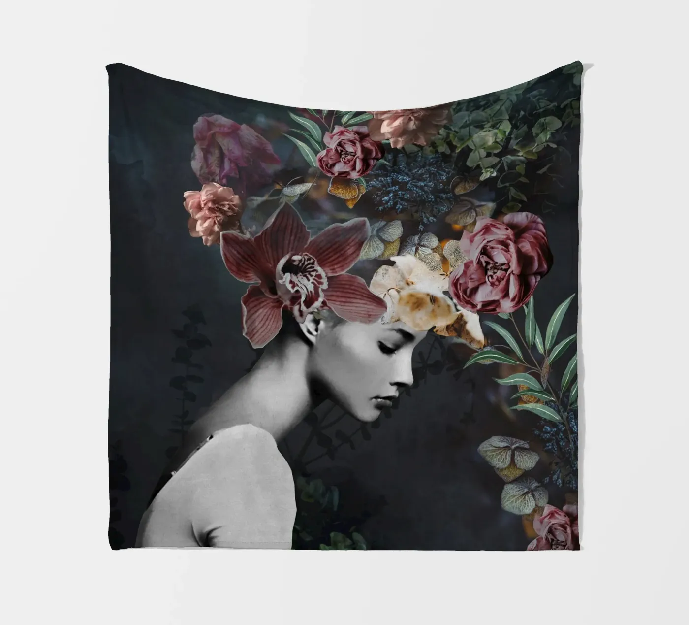 Bloom 10 fleece blanket by dada22