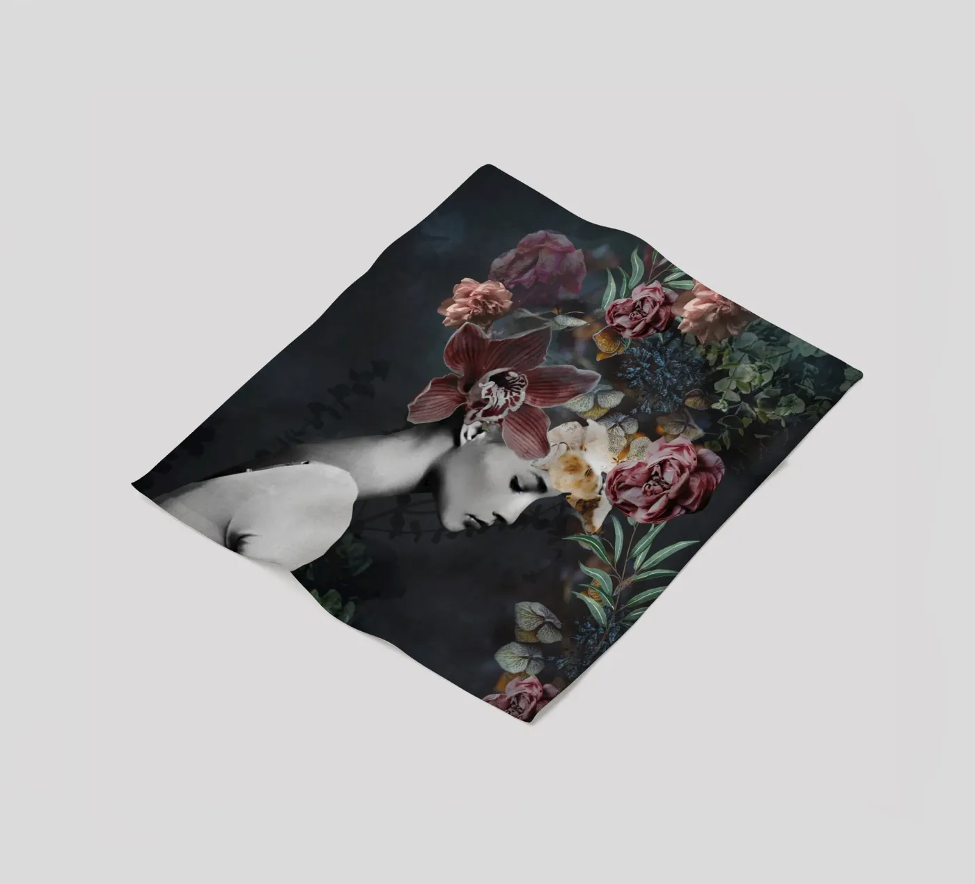 Bloom 10 fleece blanket by dada22