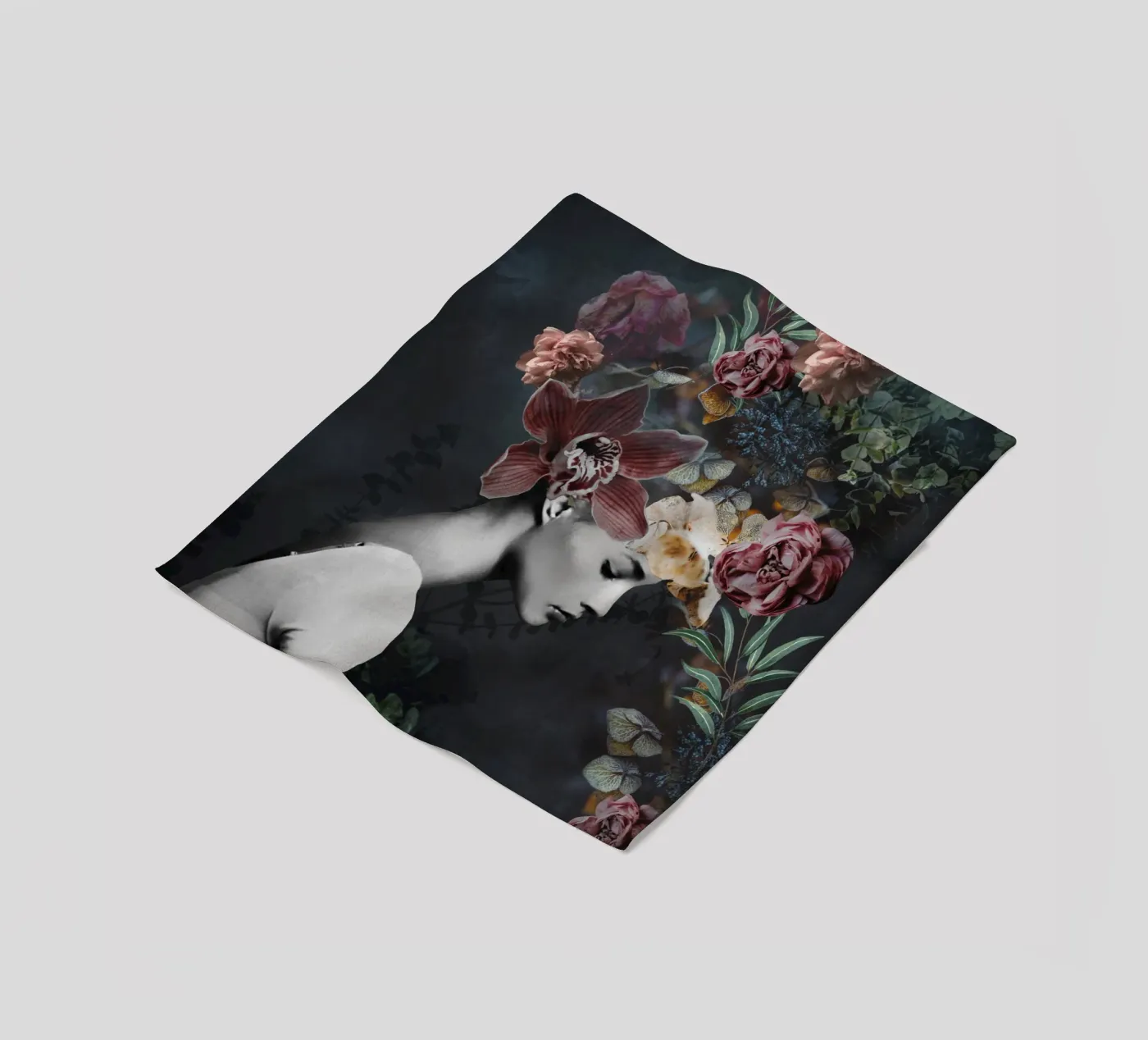 Blüte 10 Fleecedecke von dada22