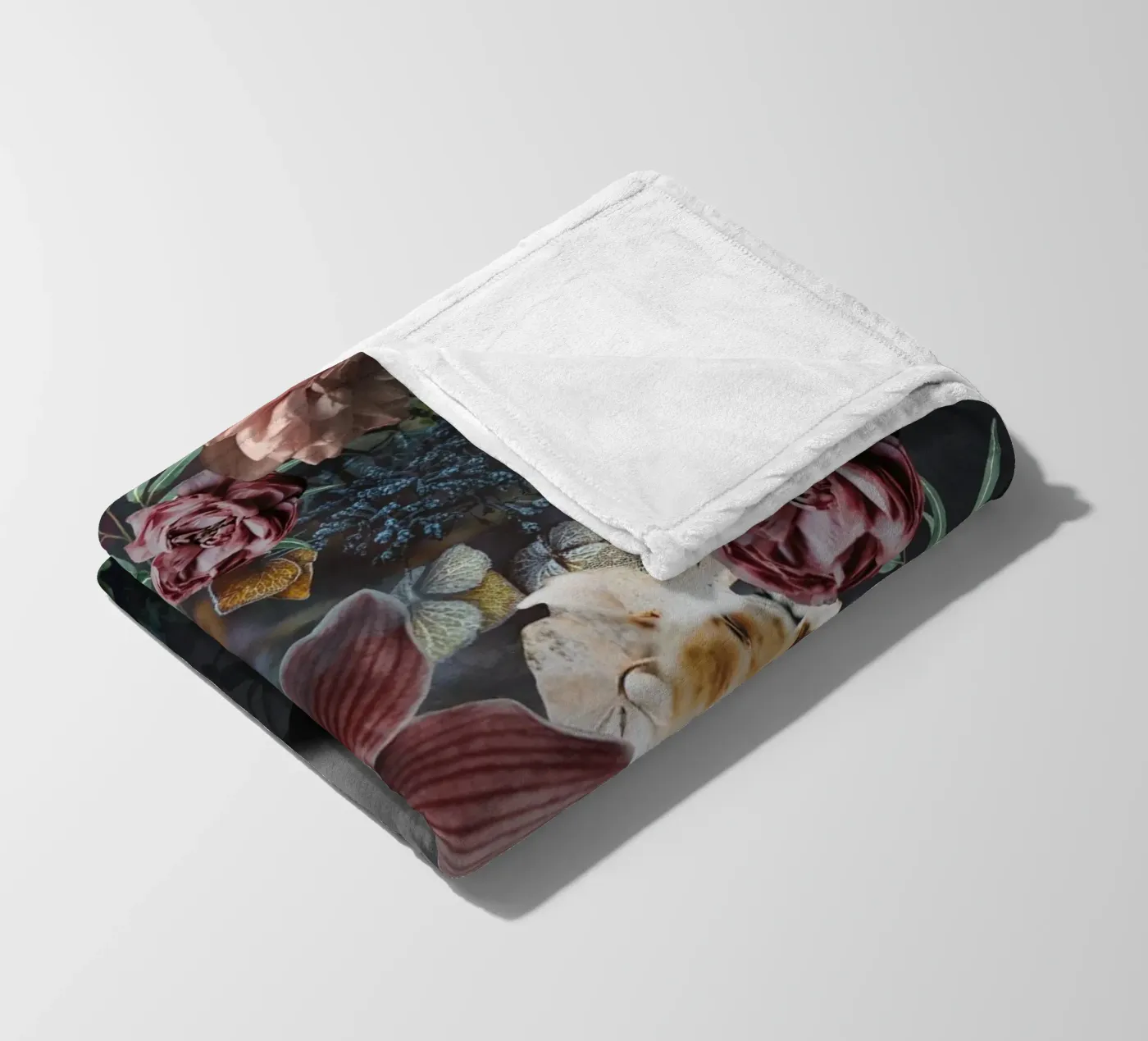 Bloom 10 fleece blanket by dada22