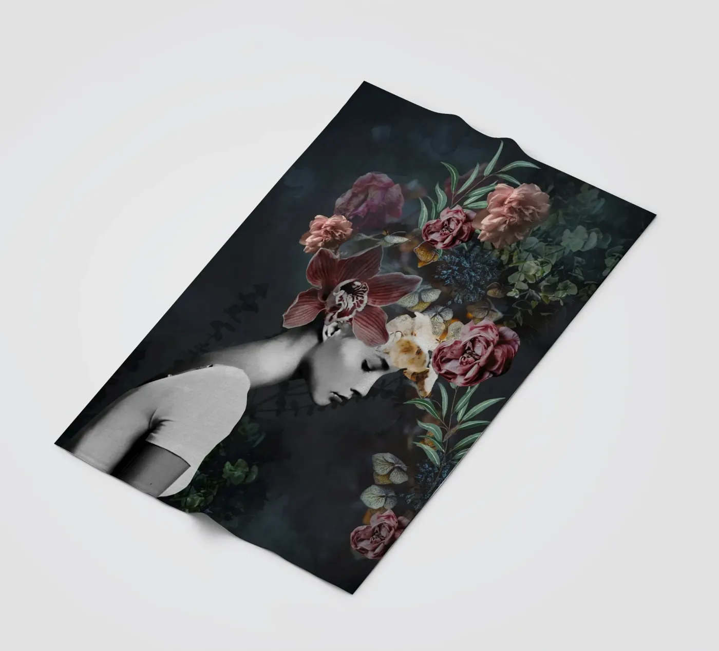 Bloom 10 fleece blanket by dada22