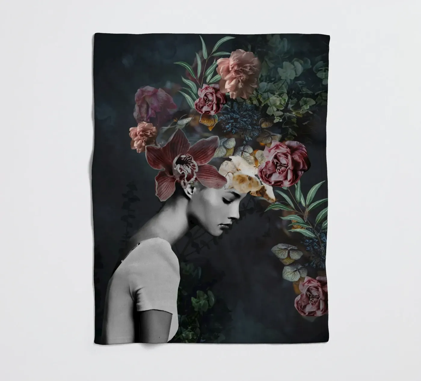 Blüte 10 Fleecedecke von dada22