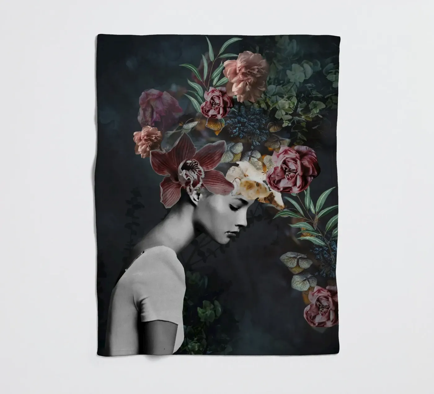Bloom 10 fleece blanket by dada22
