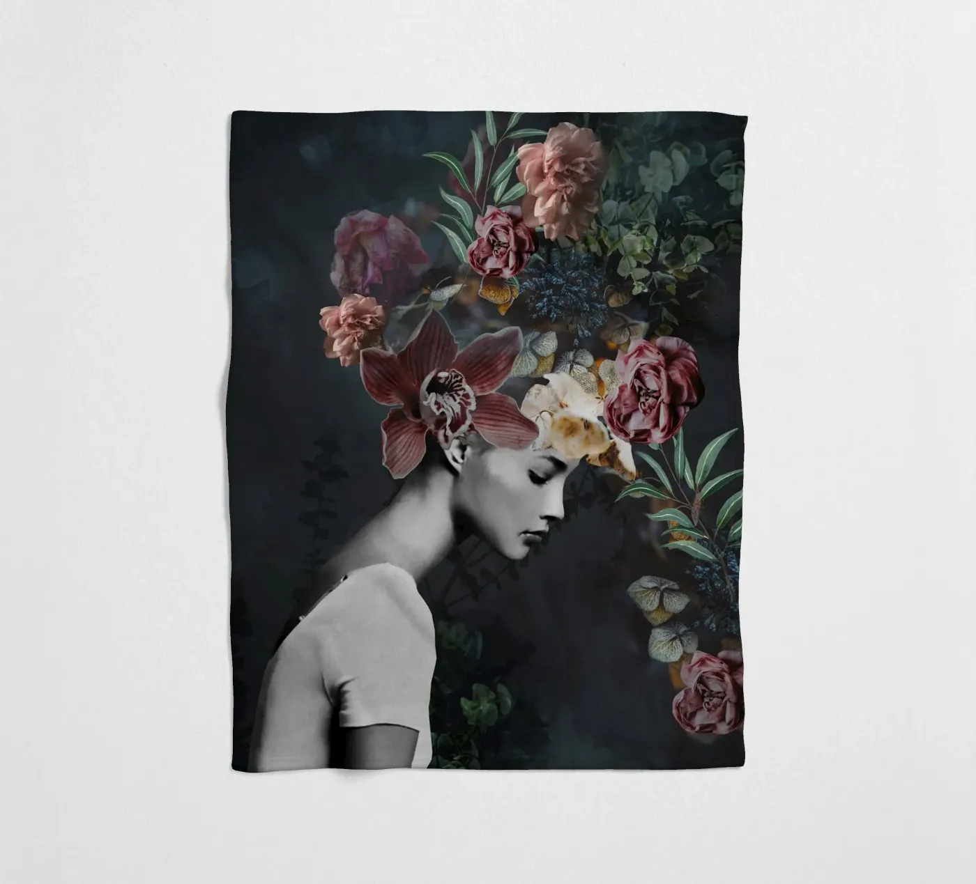 Bloom 10 fleece blanket by dada22