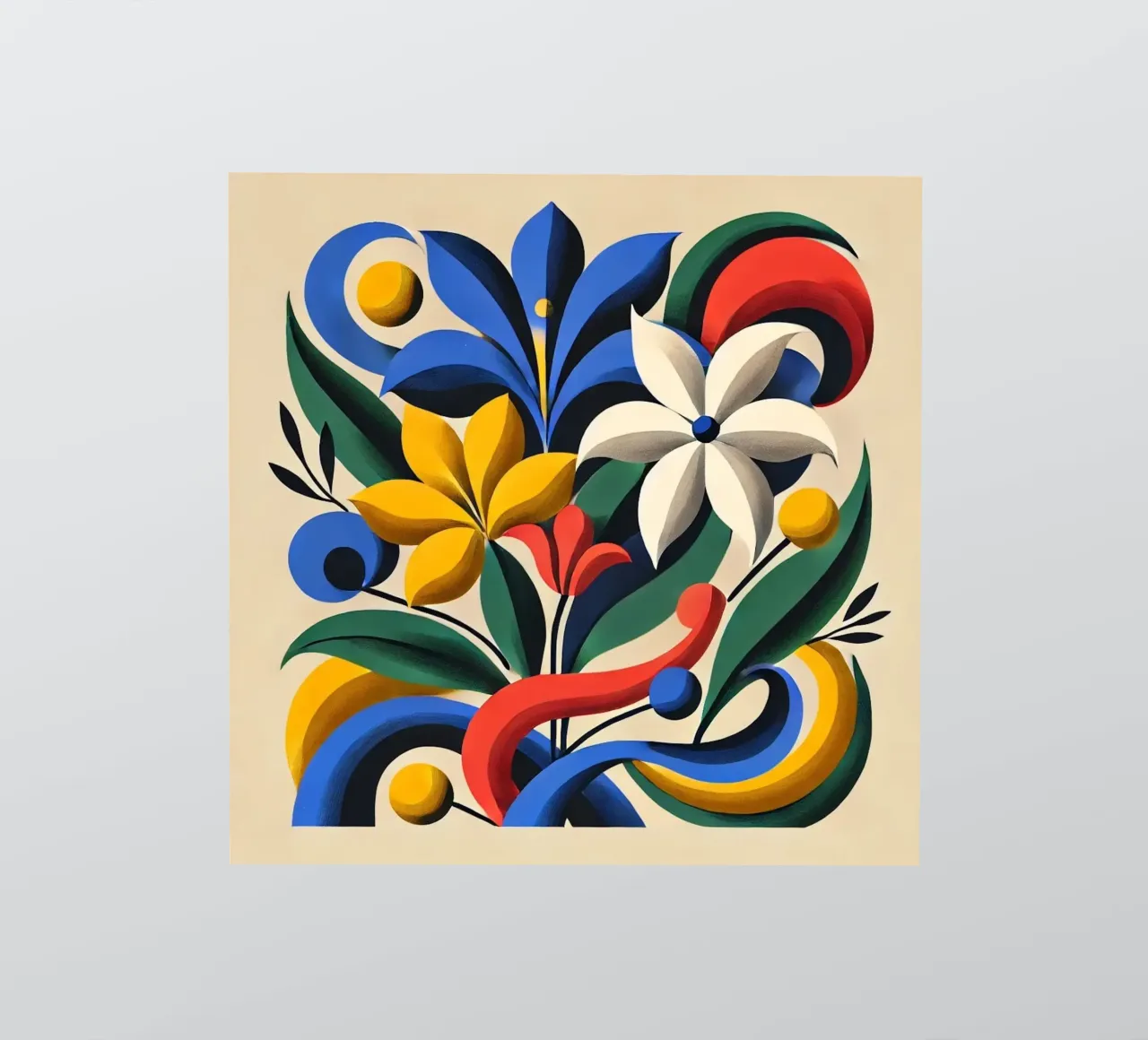 Dynamic Botanical Harmony sticker by Organic Aesthetics