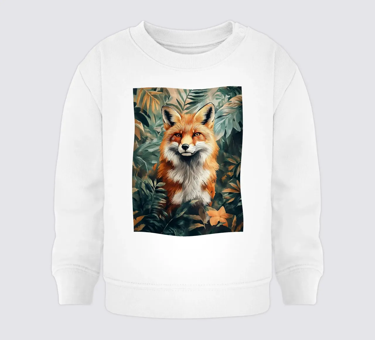 Fox Forest Leaves felpa neonato da Mateo