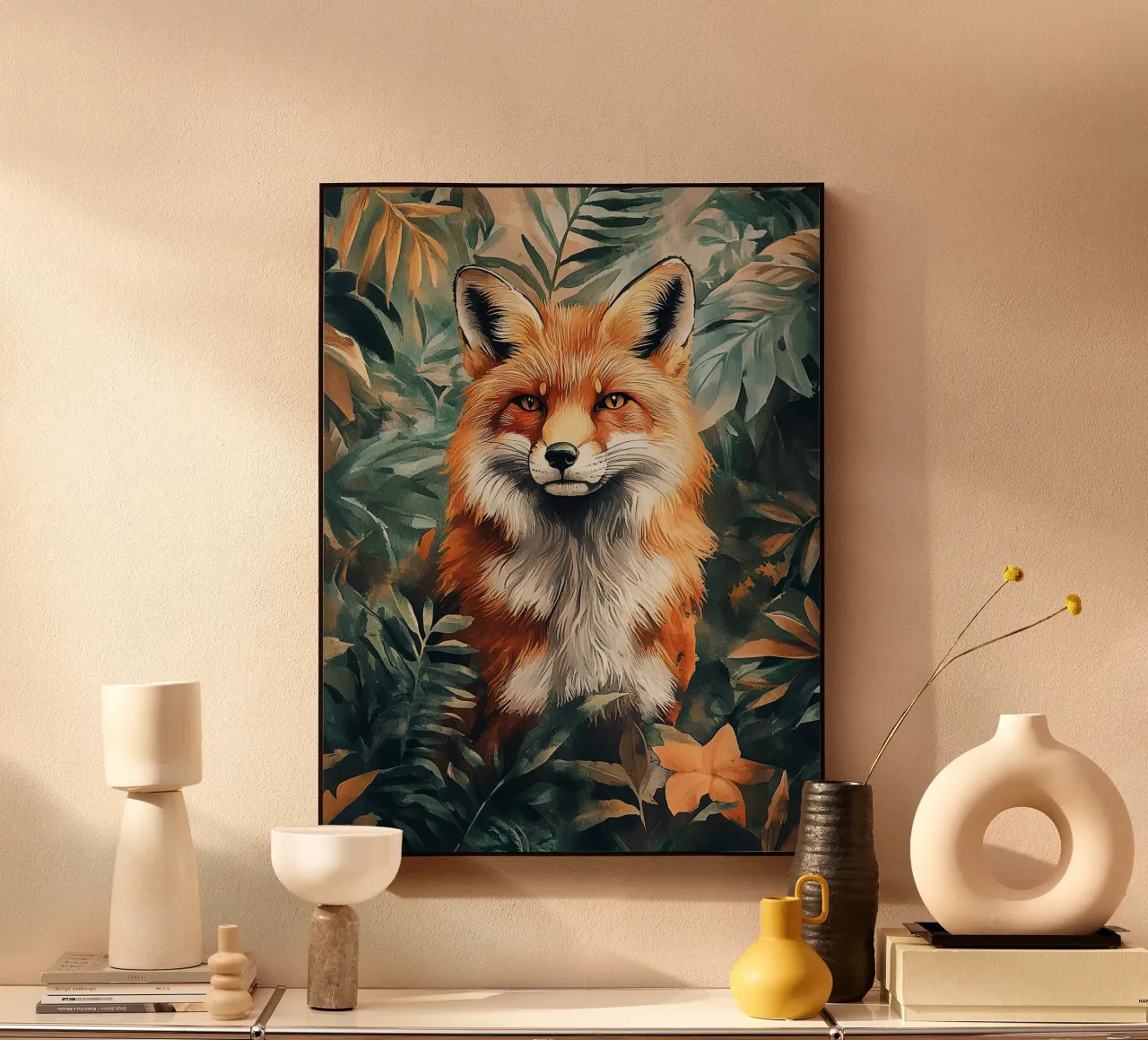 Fox Forest Leaves plexiglass da Mateo