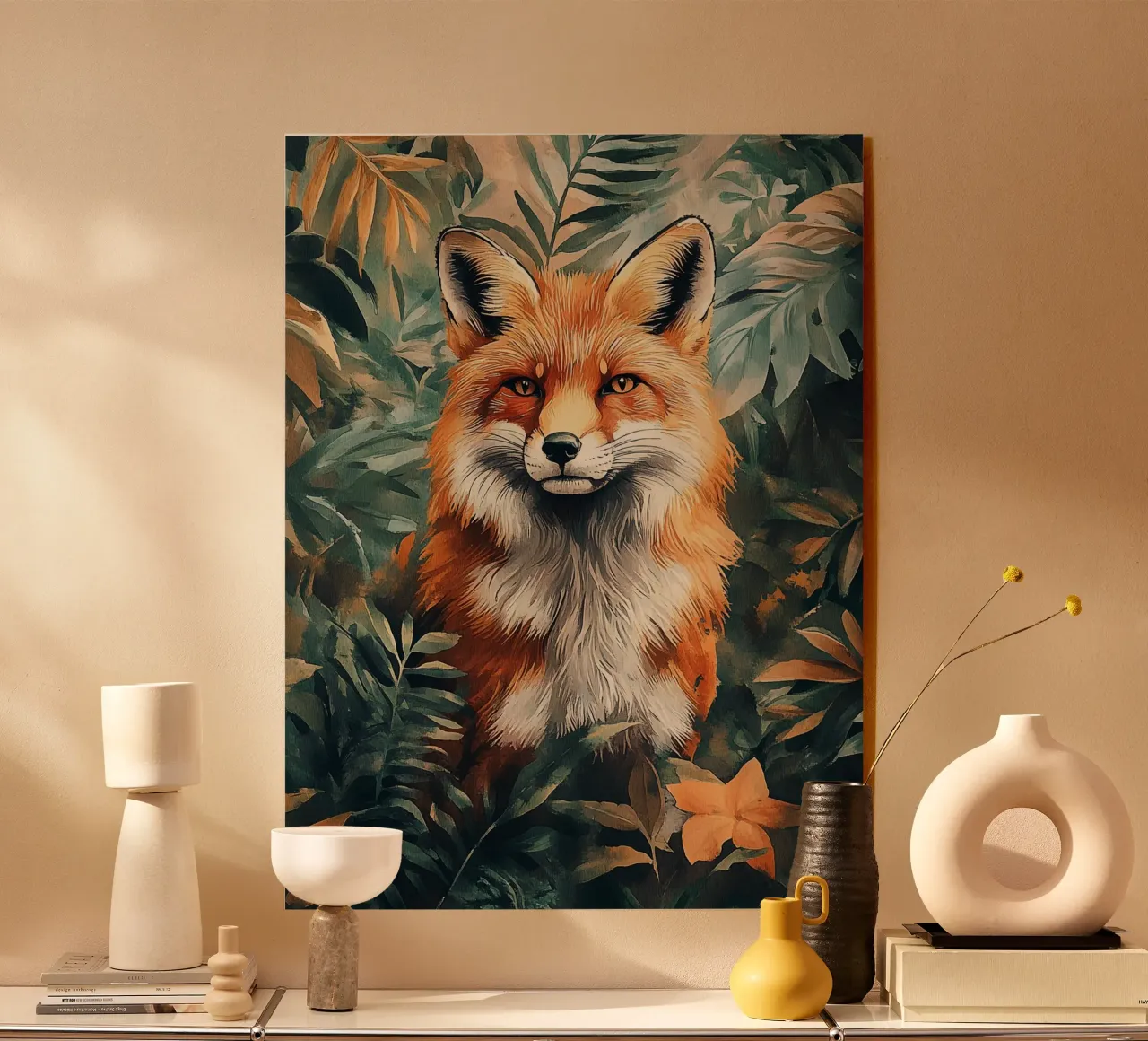 Fox Forest Leaves plexiglass da Mateo