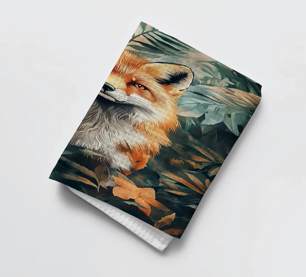 Fox Forest Leaves torchon de Mateo