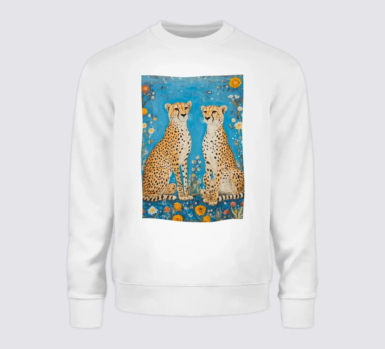 Due ghepardi felpa da IamHomeStudio