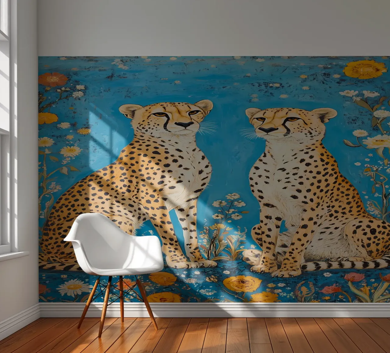 Two Cheetahs photo wallpaper by IamHomeStudio
