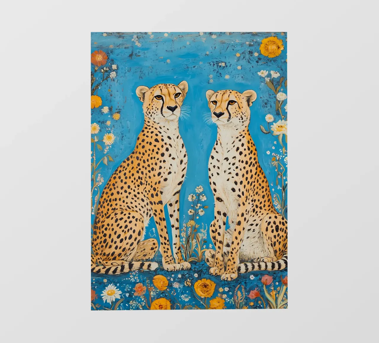 Two Cheetahs photo wallpaper by IamHomeStudio