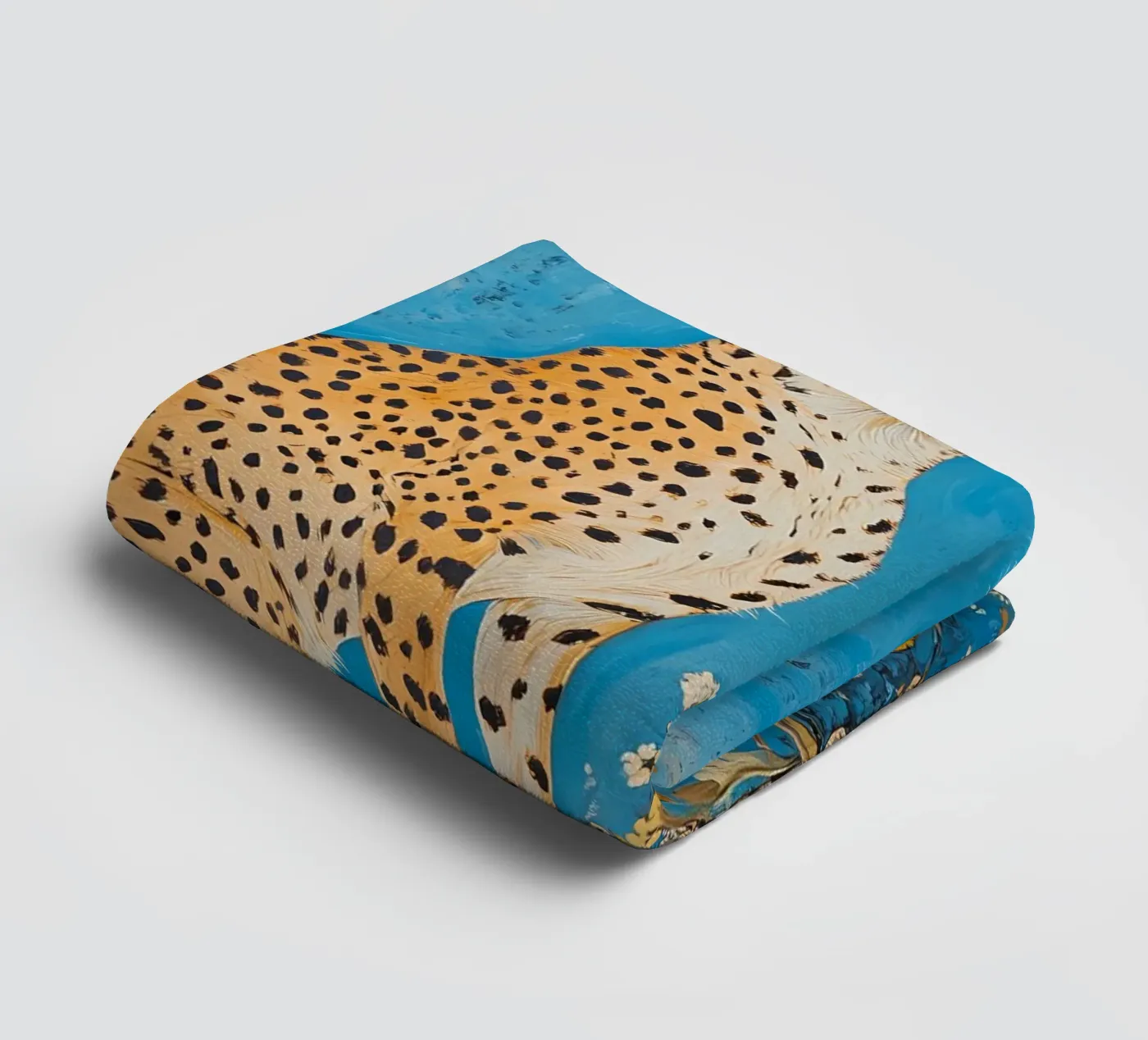 Two Cheetahs towel by IamHomeStudio