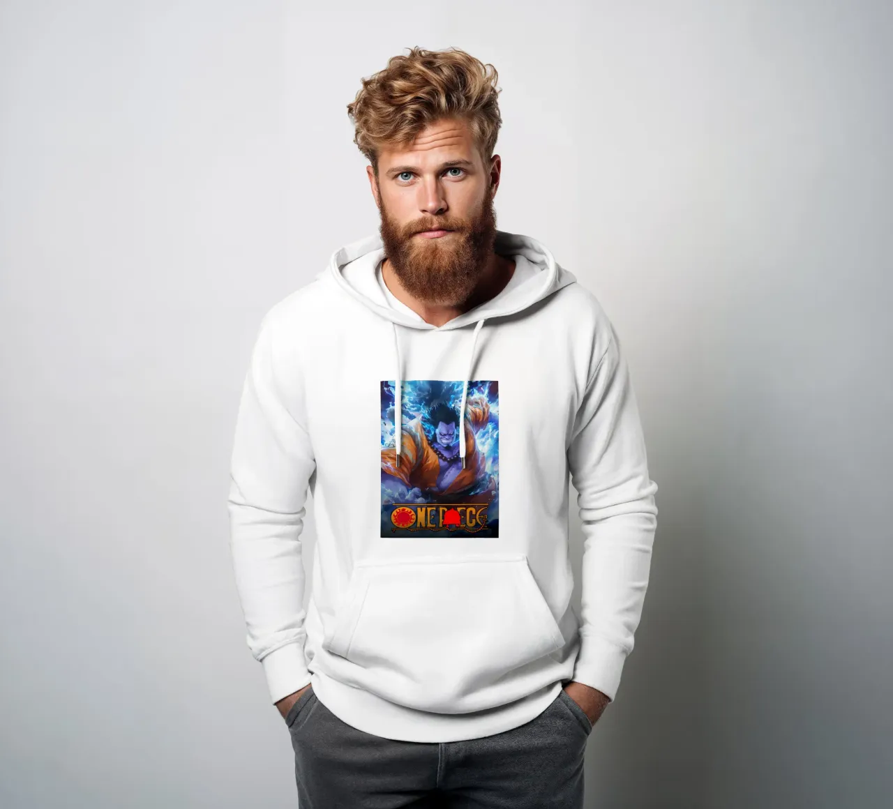 Jimbei felpa con cappuccio da CreativeStudio