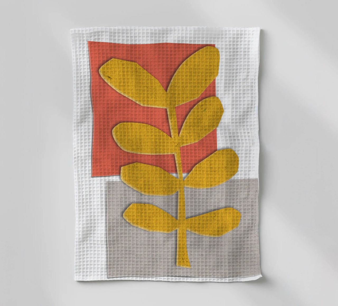 yellow leaf-like torchon de ramosashop