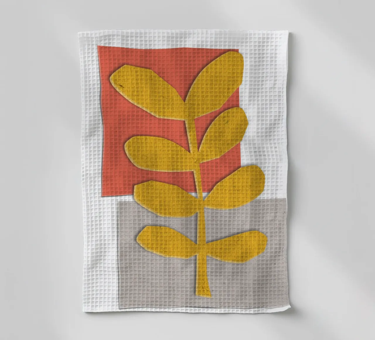 yellow leaf-like torchon de ramosashop