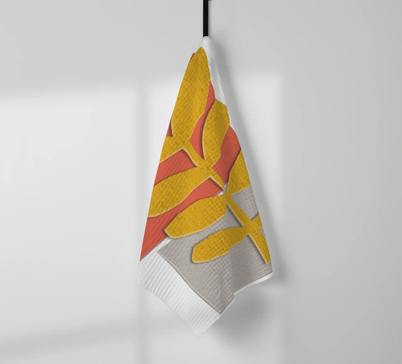 yellow leaf-like torchon de ramosashop