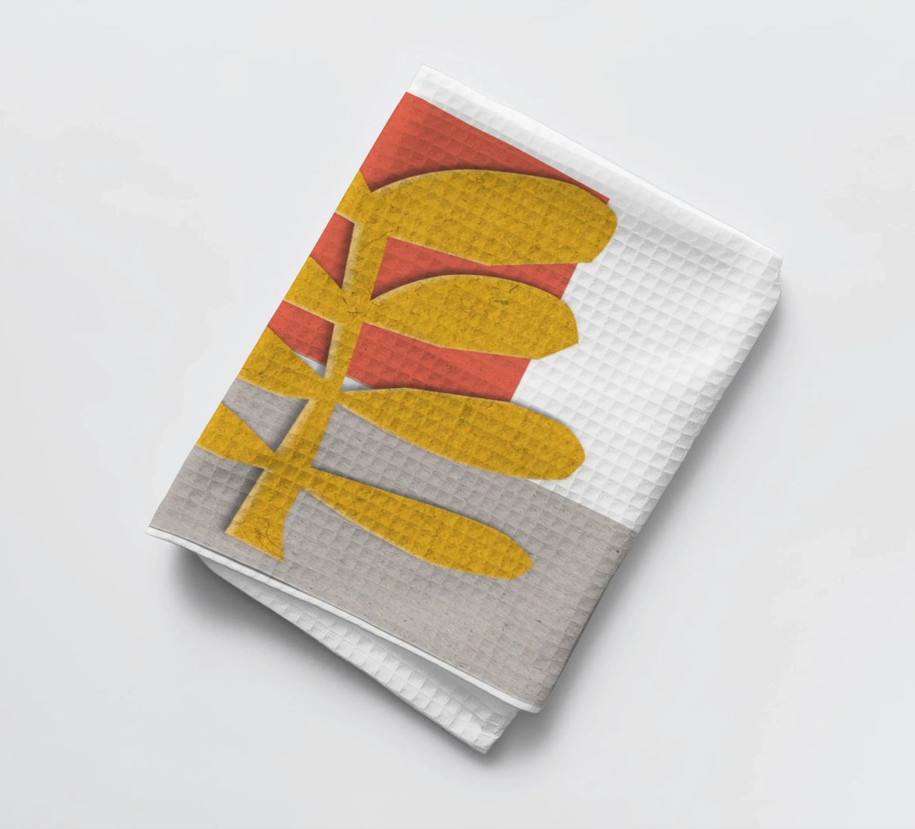 yellow leaf-like torchon de ramosashop