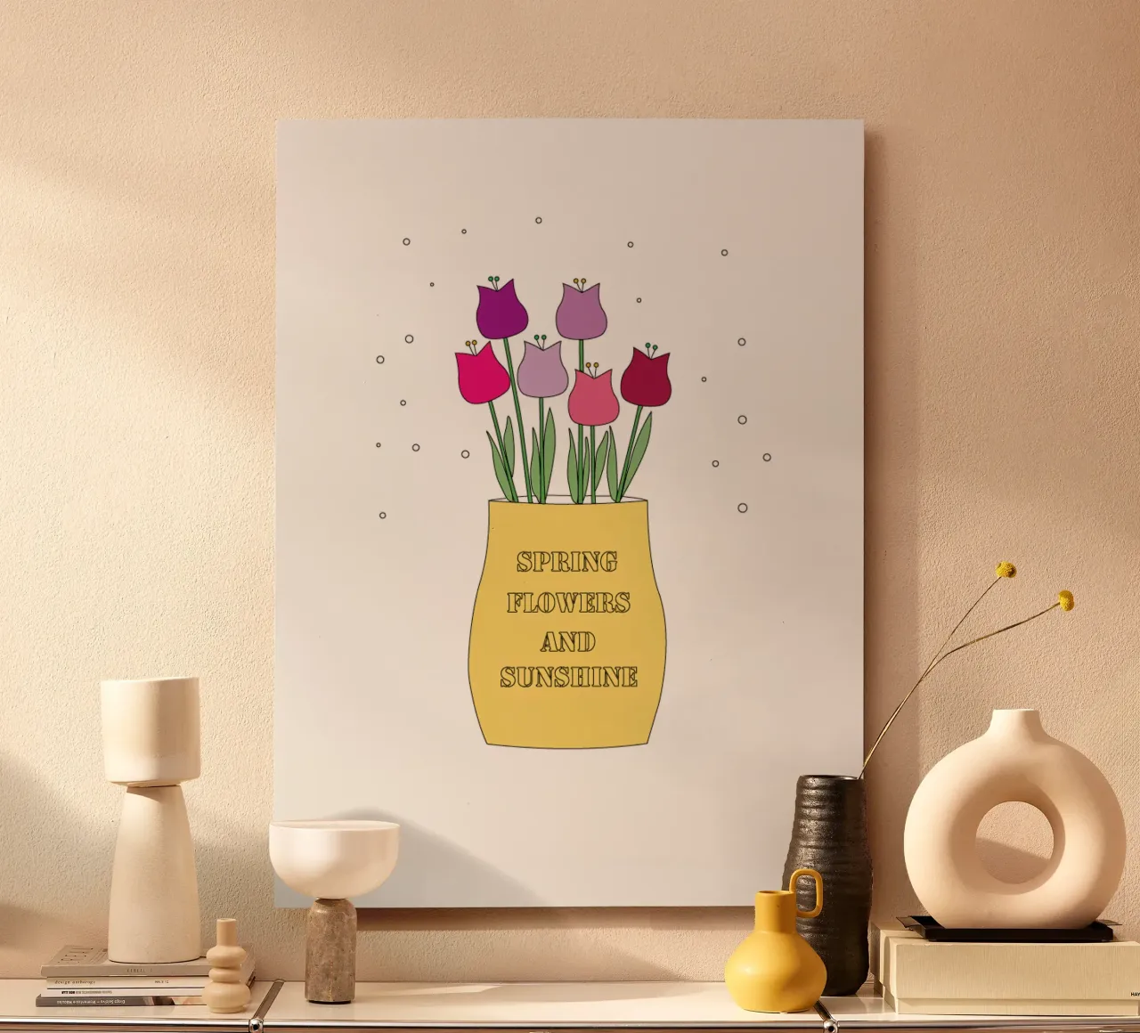 Tulips alu-dibond by SunflowerDE