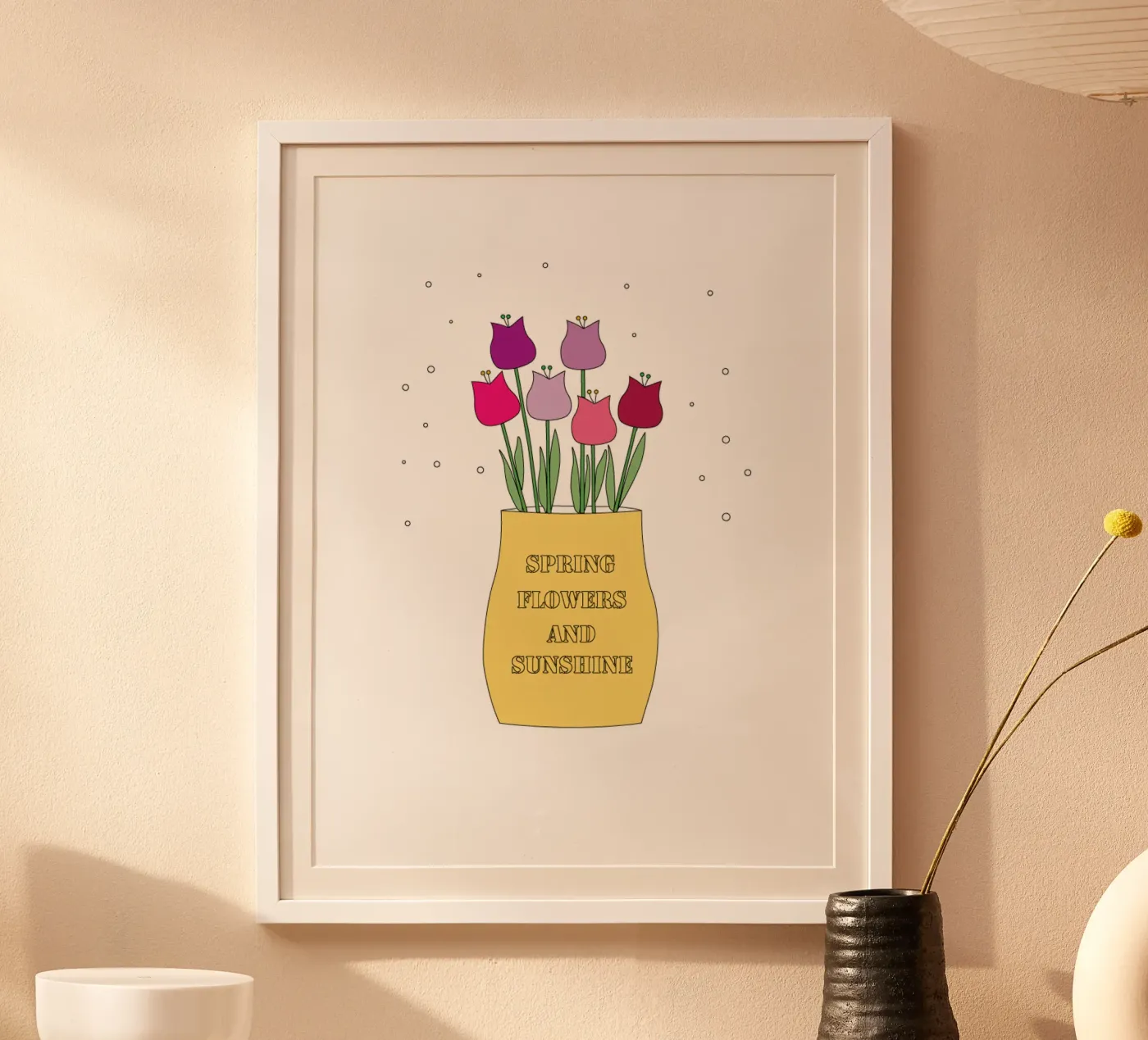 Tulips poster by SunflowerDE