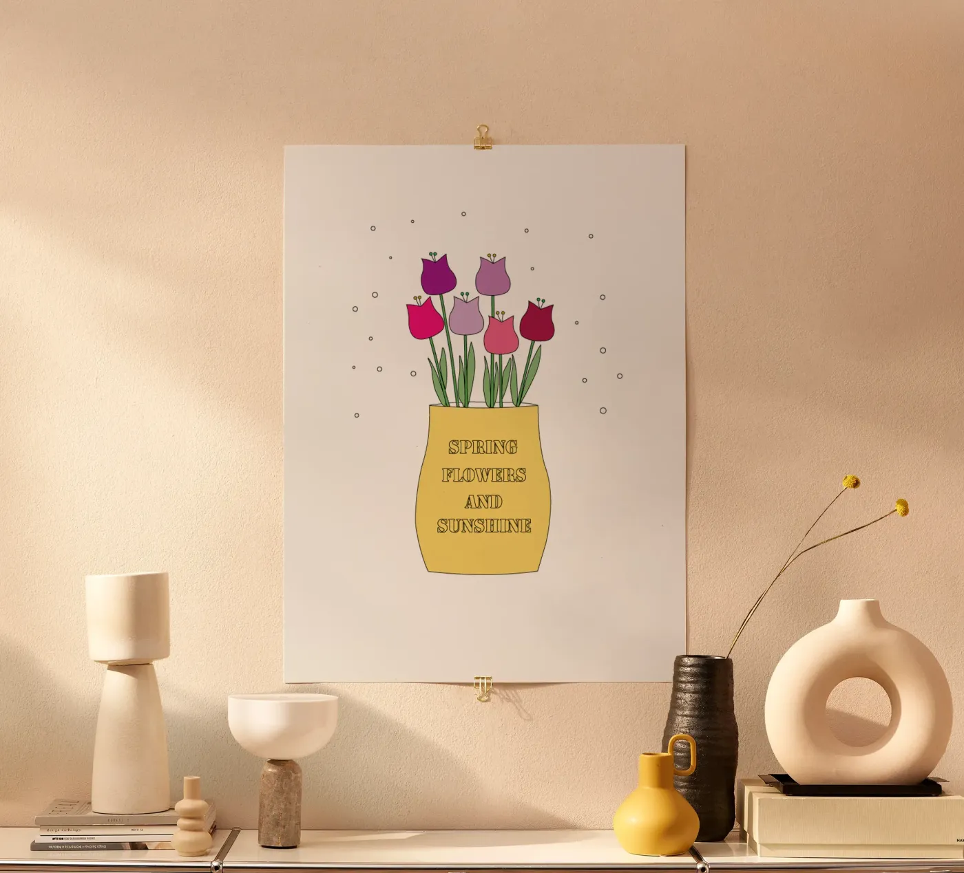 Tulips poster by SunflowerDE
