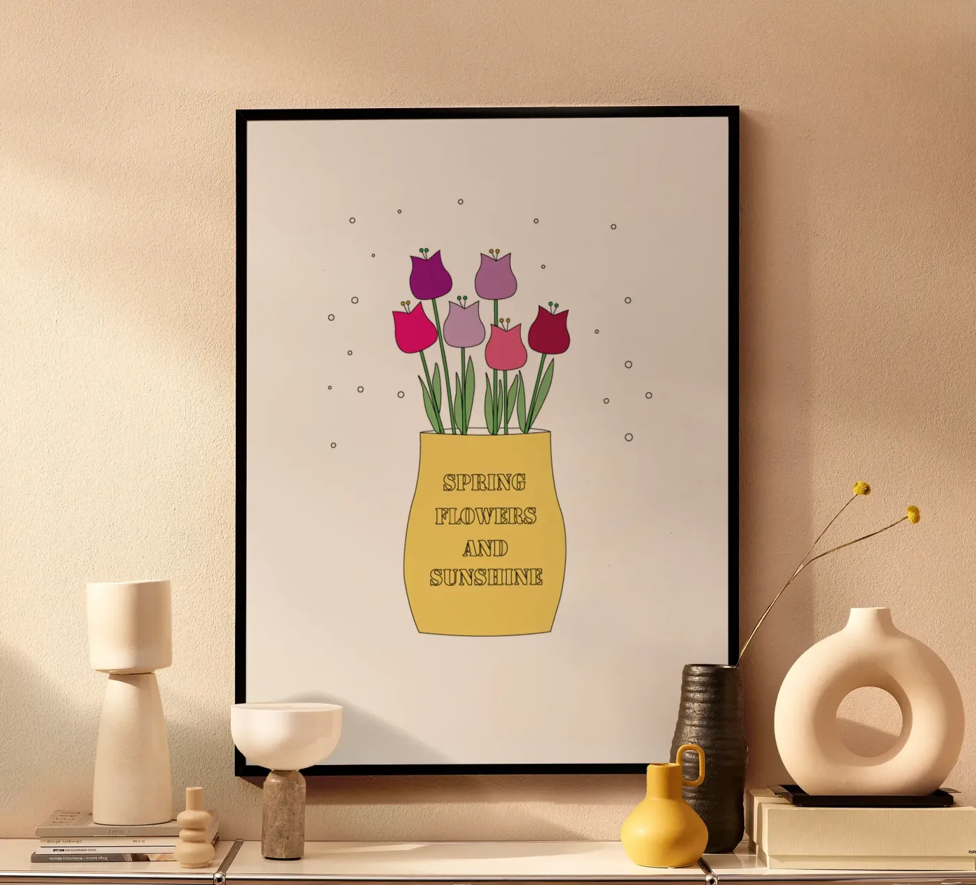 Tulips poster by SunflowerDE
