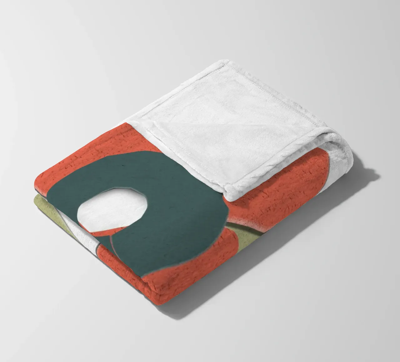 simplistic flower coperta in pile da ramosashop