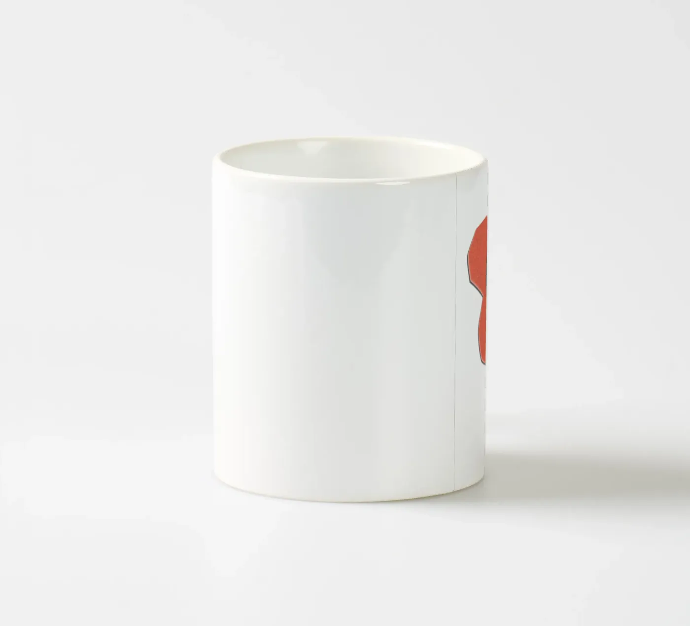 simplistic flower keramische mok van ramosashop