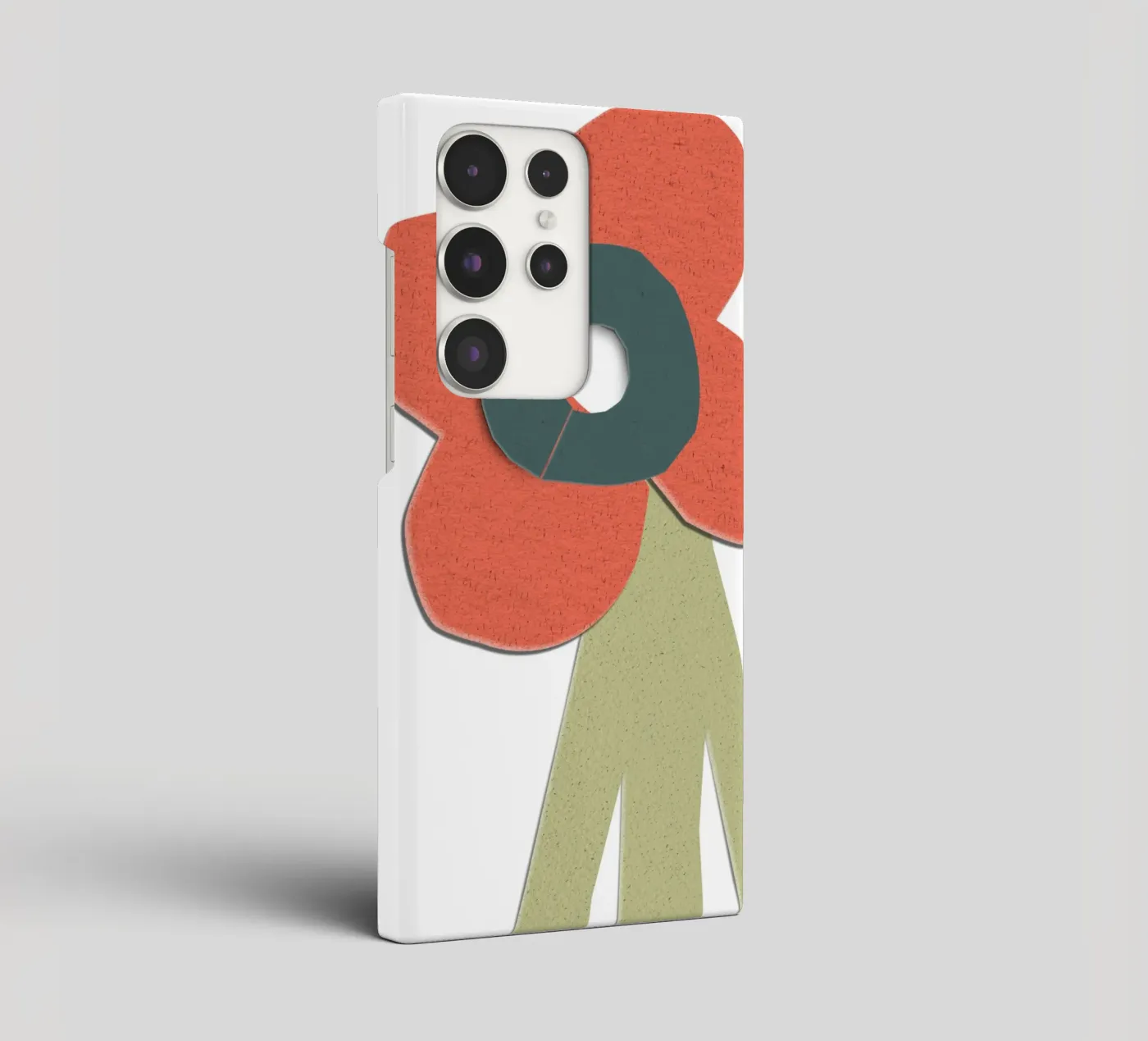 simplistic flower coque samsung de ramosashop