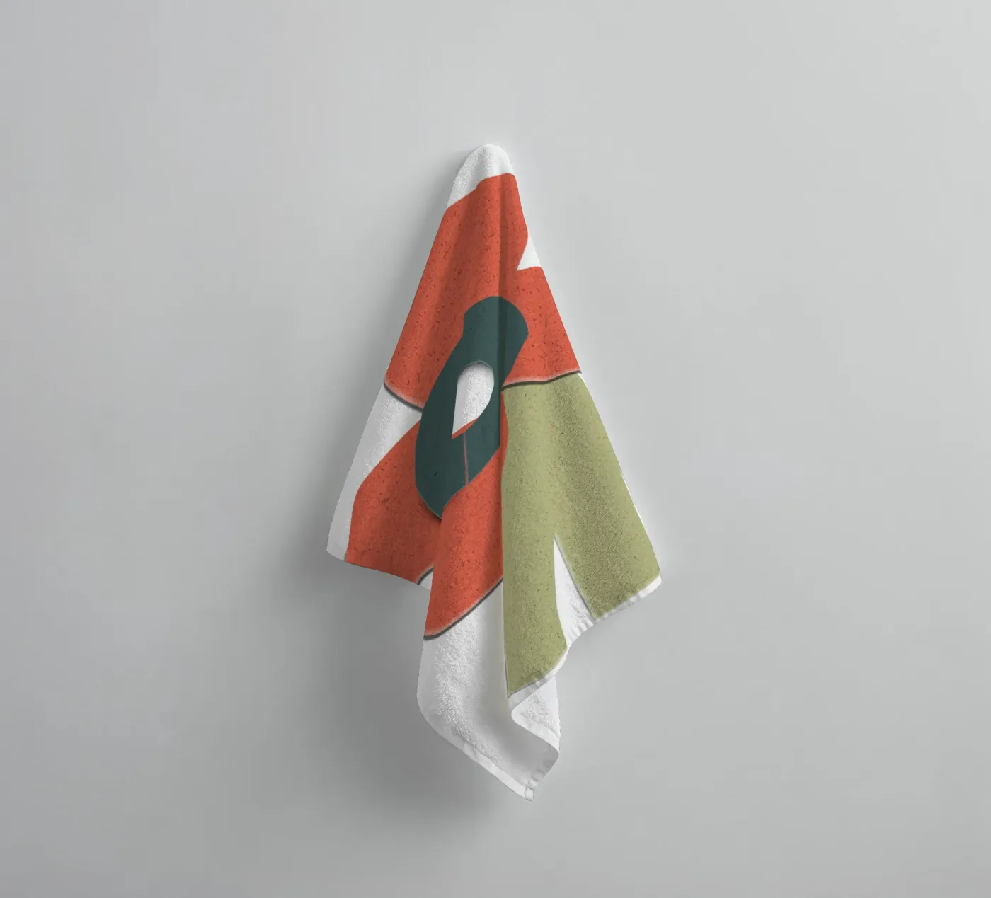 simplistic flower asciugamano da bagno da ramosashop