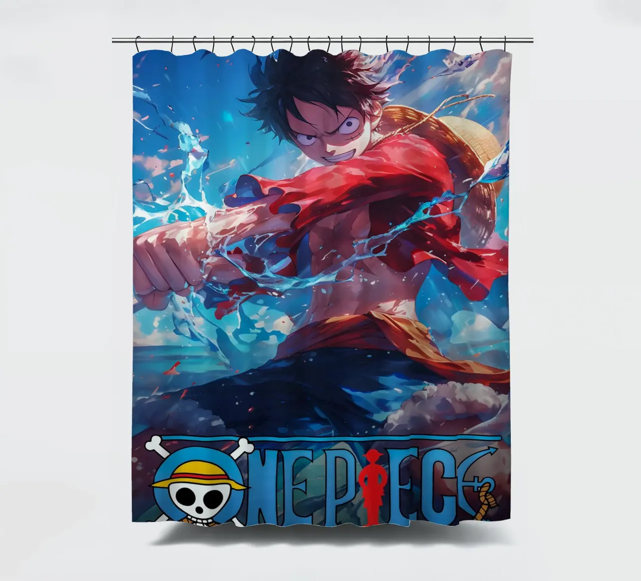 Monkey D Luffy tenda da doccia da CreativeStudio