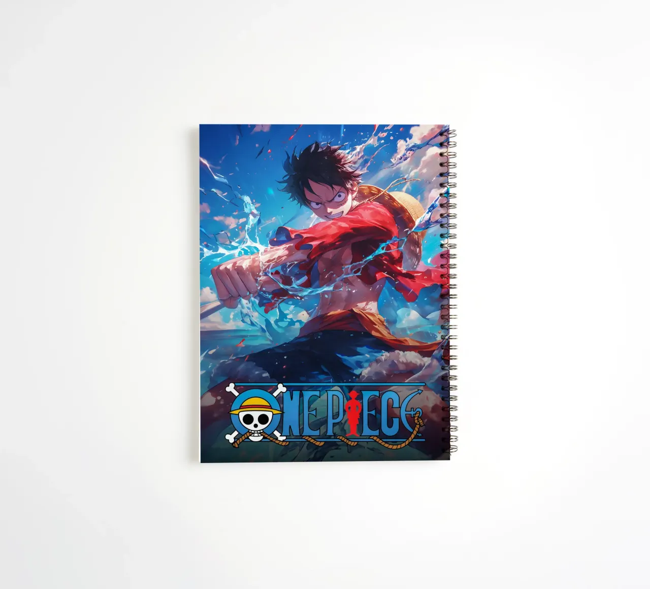 Monkey D Luffy spiral notebook by CreativeStudio
