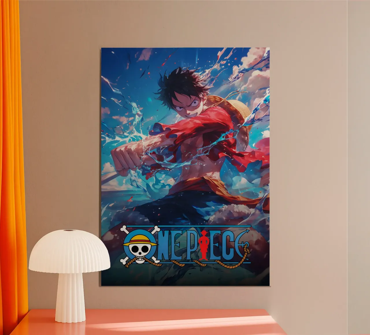 Monkey D Luffy carta hahnemühle da CreativeStudio
