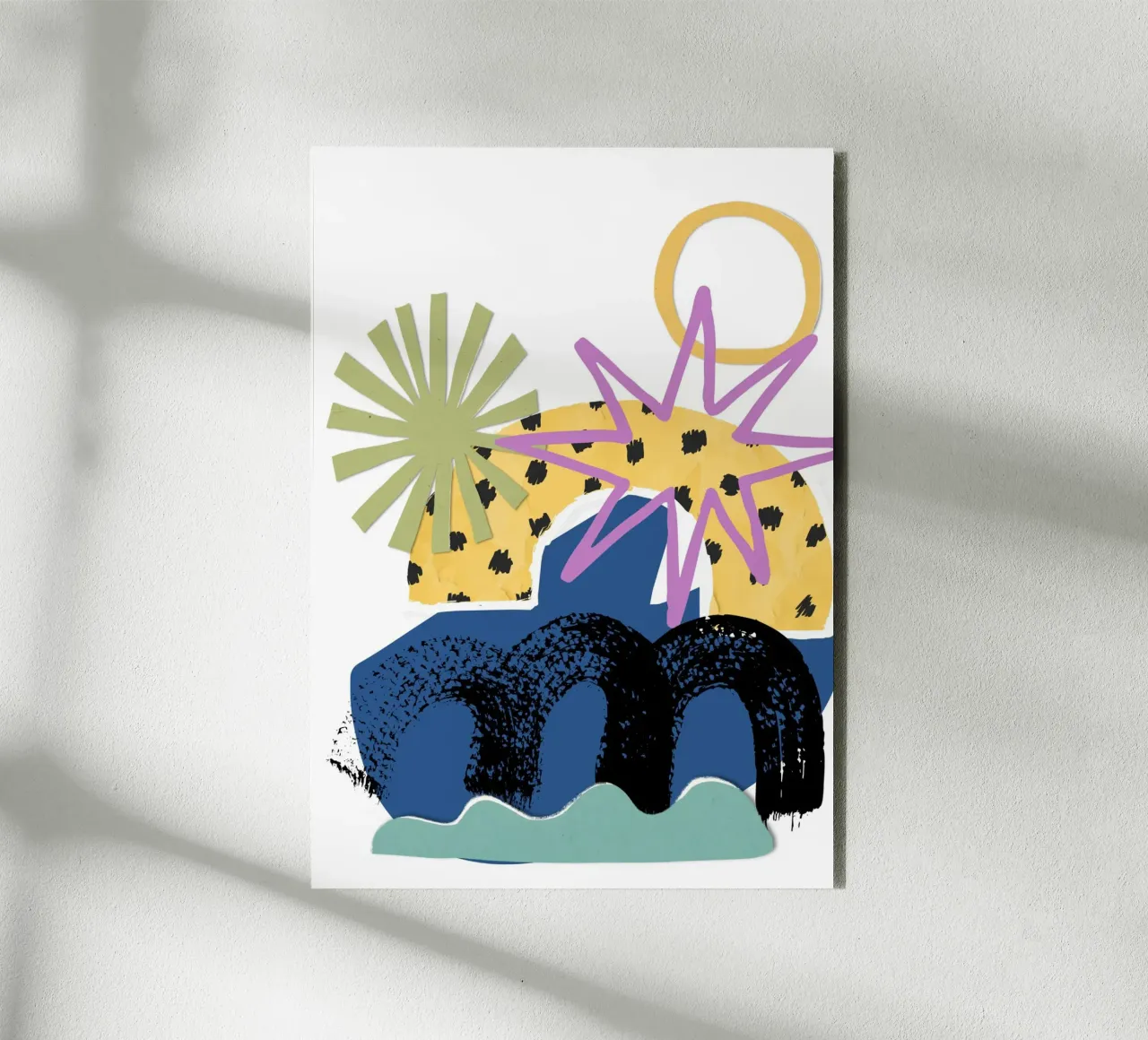 vibrant mix of abstract alluminio dibond da ramosashop