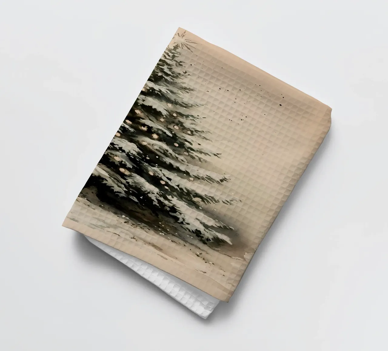 Albero di Natale vintage canovaccio da cucina da IamHomeStudio