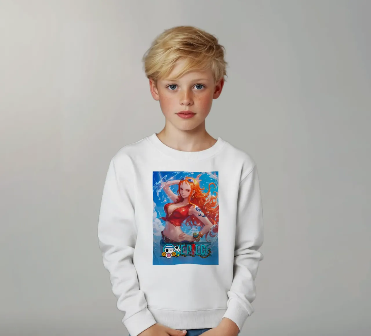 Nami One Piece felpa bambino da CreativeStudio