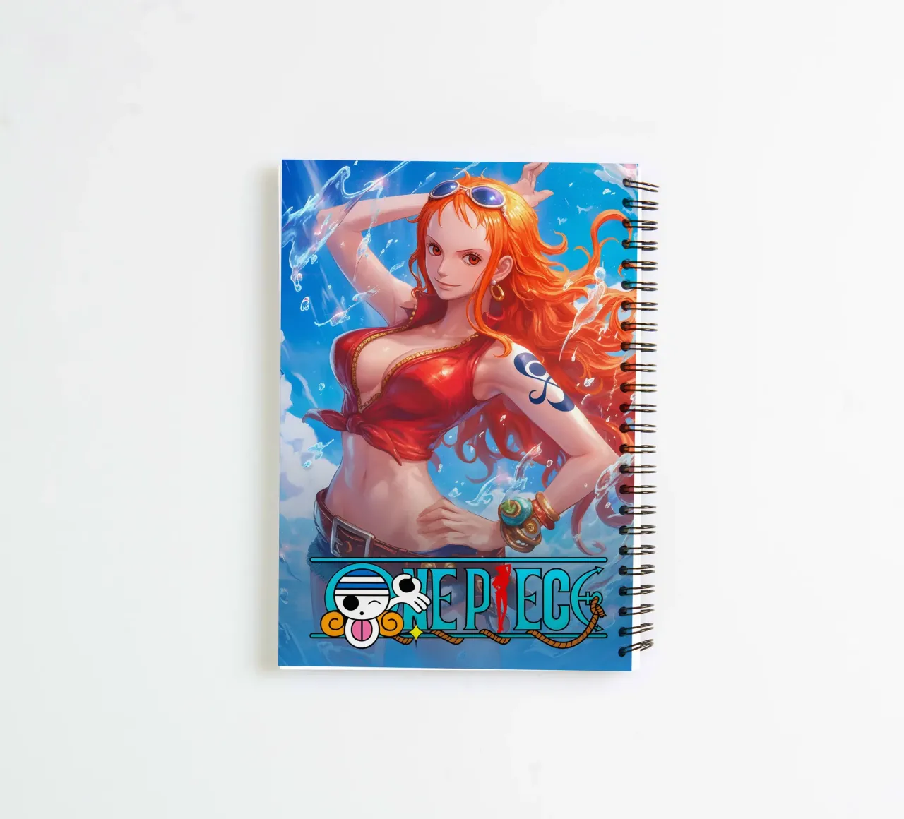 Nami One Piece spiral notebook by CreativeStudio