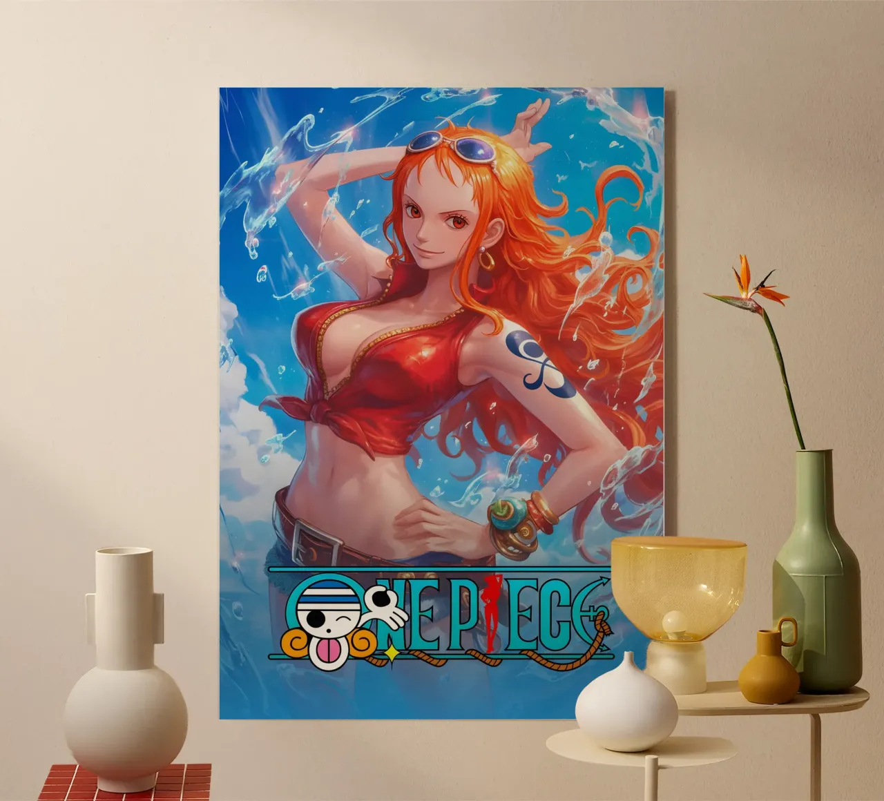 Nami One Piece acrylic glass by CreativeStudio