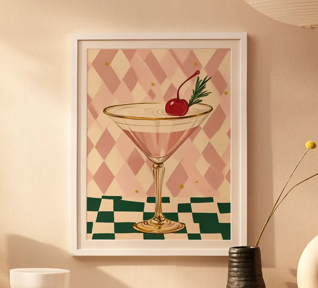 Chic Cocktail poster da IamHomeStudio