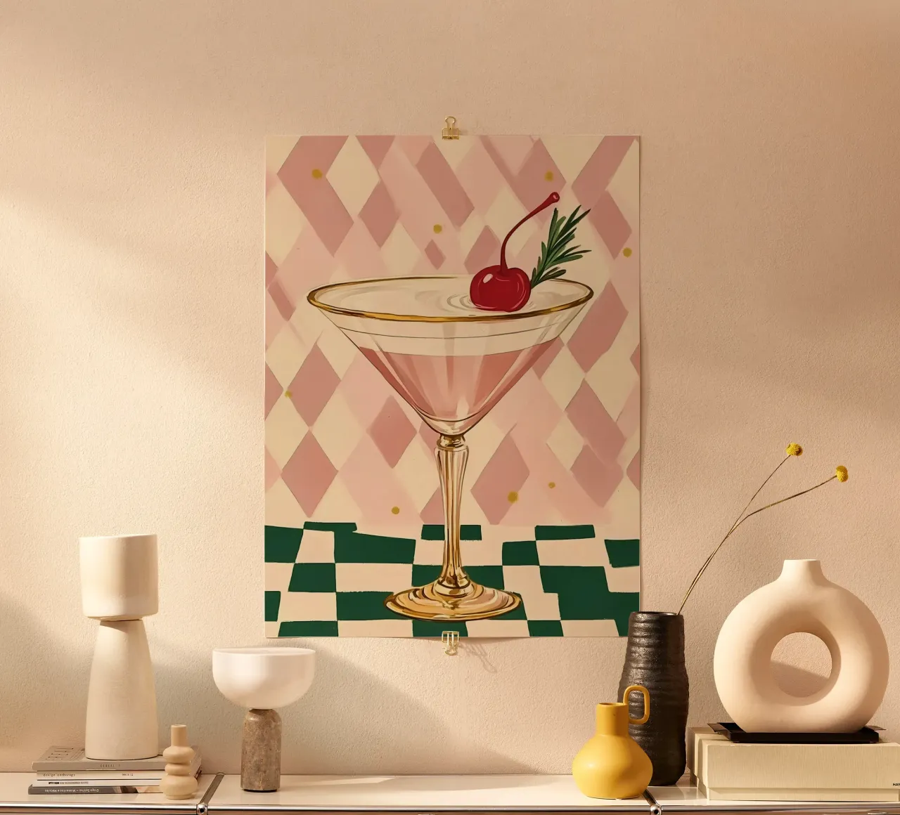 Chic Cocktail poster da IamHomeStudio