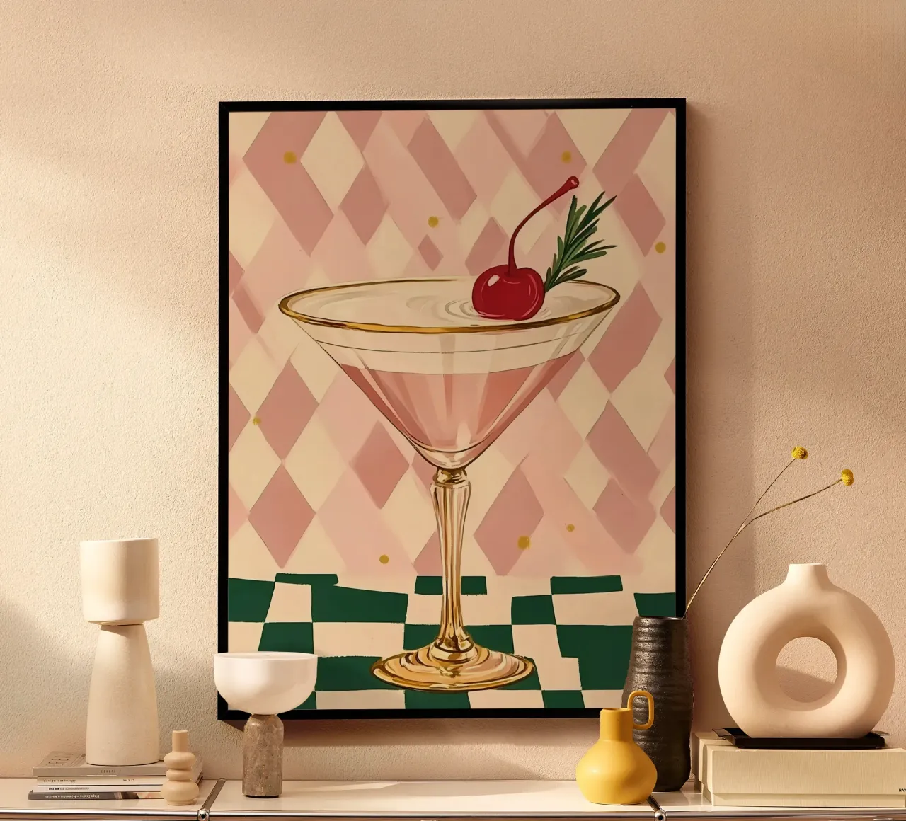 Chic Cocktail poster da IamHomeStudio