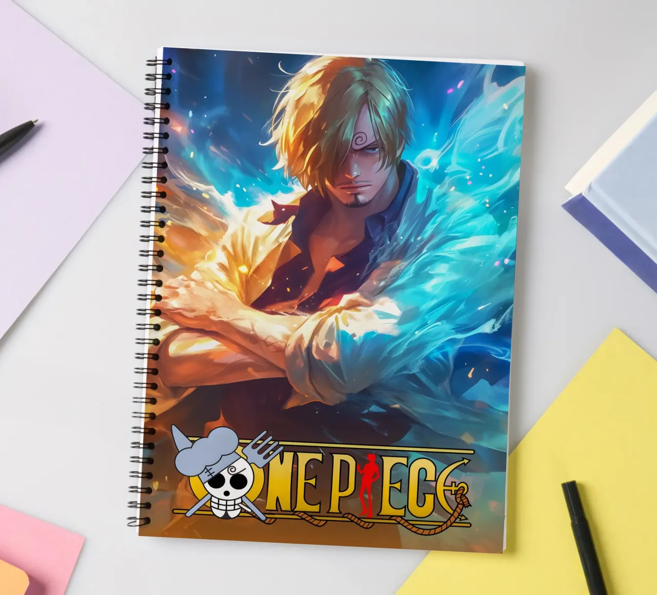 Sanji notitieboek met spiraal van CreativeStudio