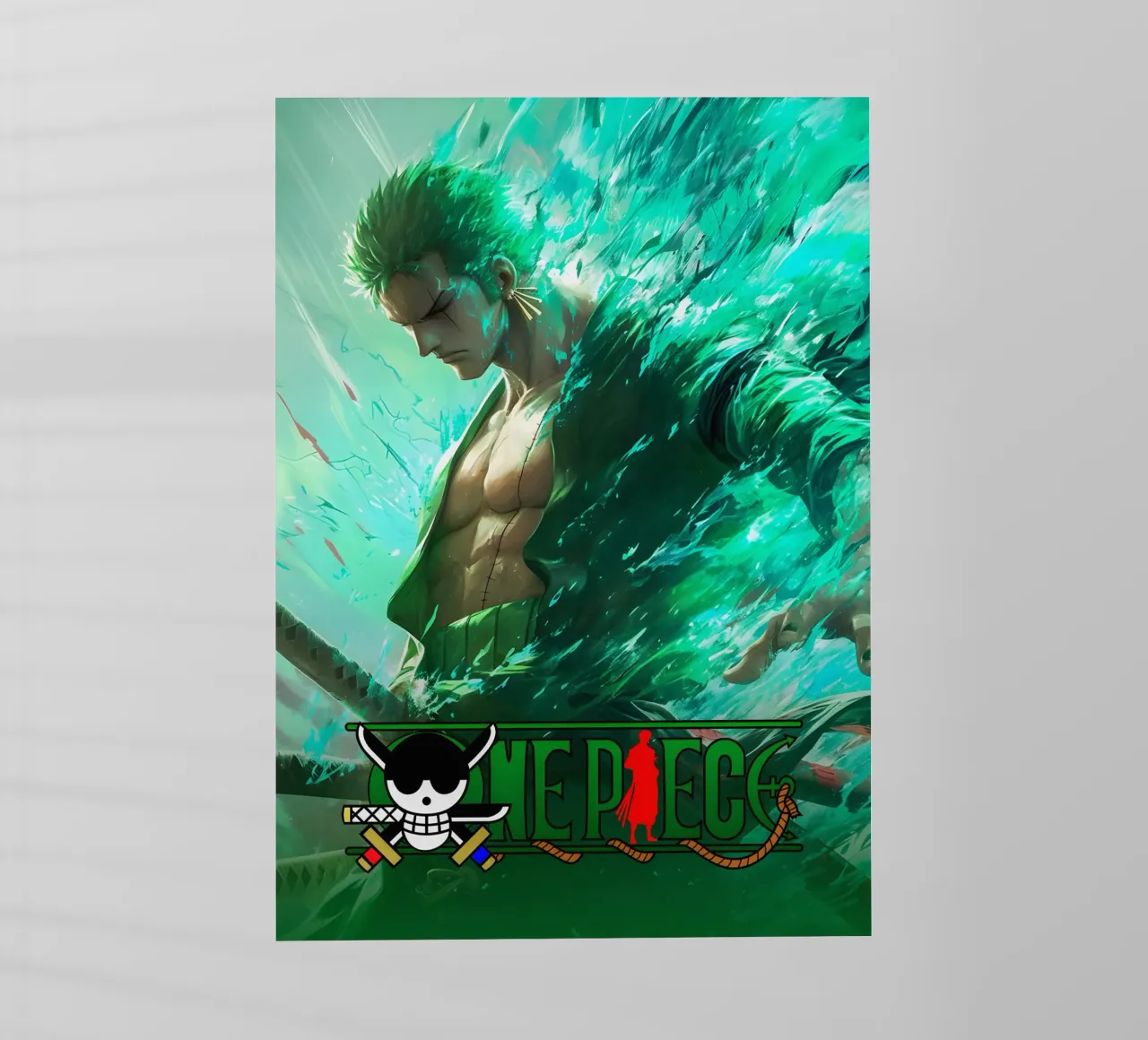 Roronoa Zoro pellicola backlit da CreativeStudio