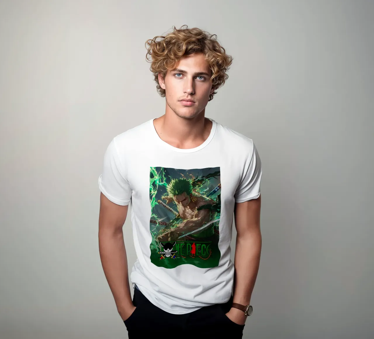 Roronoa Zoro t-shirt da CreativeStudio