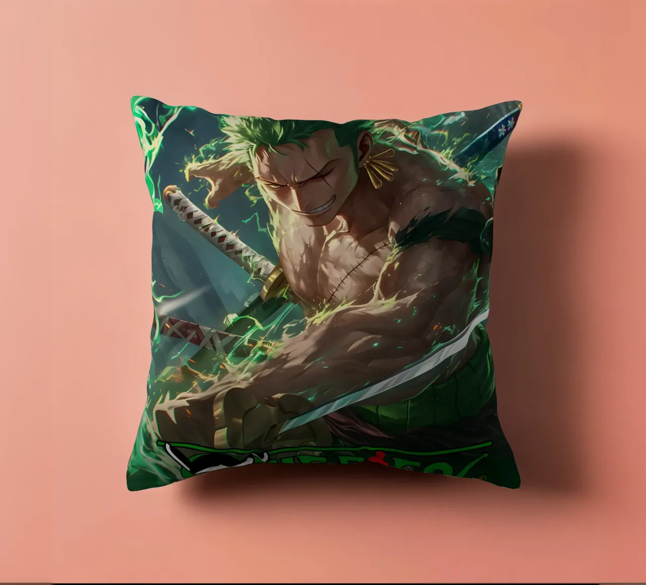 Roronoa Zoro cuscino da CreativeStudio